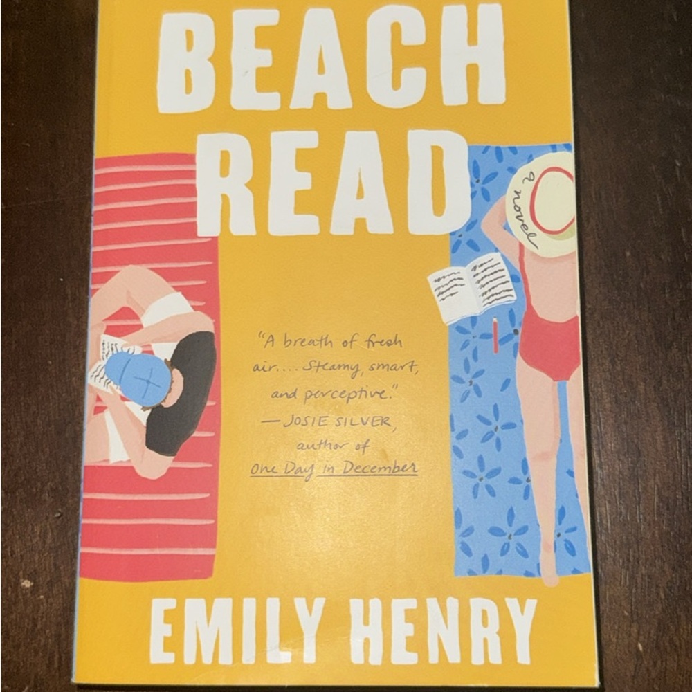 Beach Read by Emily Henry - Yellow Cover